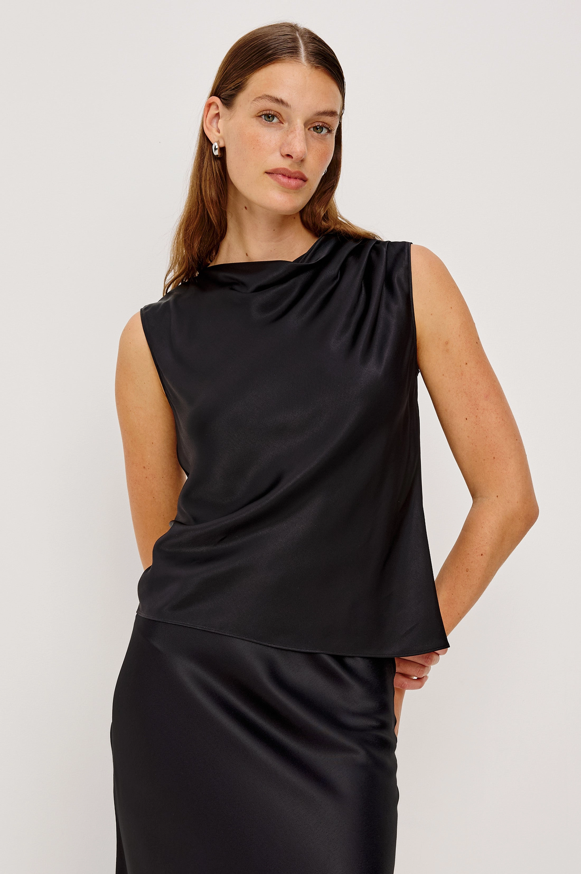 LILLY SATIN CREPE TANK HypoallergenicYarn