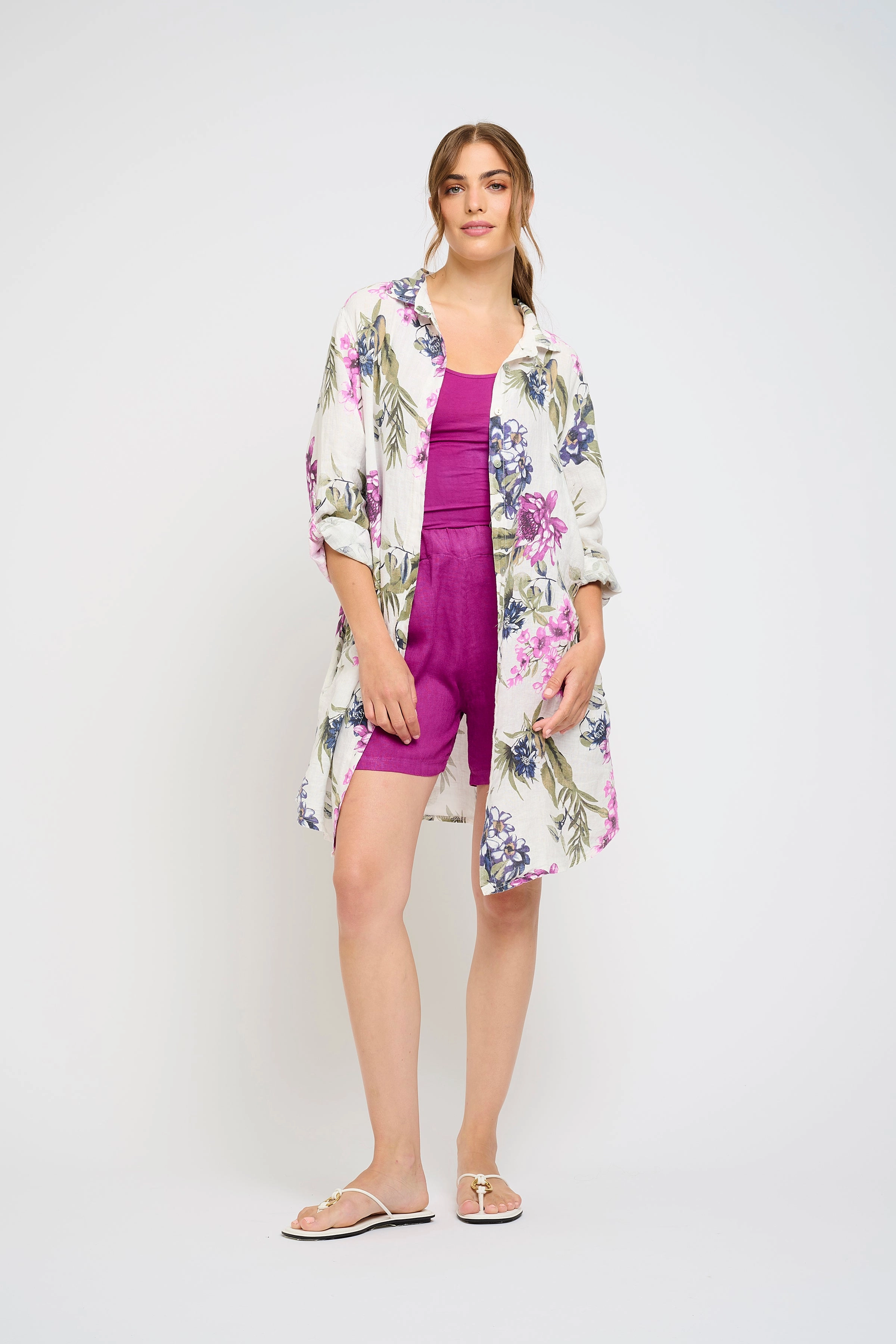 LINEN SHORTS Daily Essential