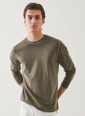 Cozy Fit LONG SLEEVE PIMA VINTAGE CREW TEE