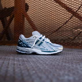 On Trend Gentle Support Mens New Balance 1906R (Metallic Silver/Deep Ocean) - U1906RCE