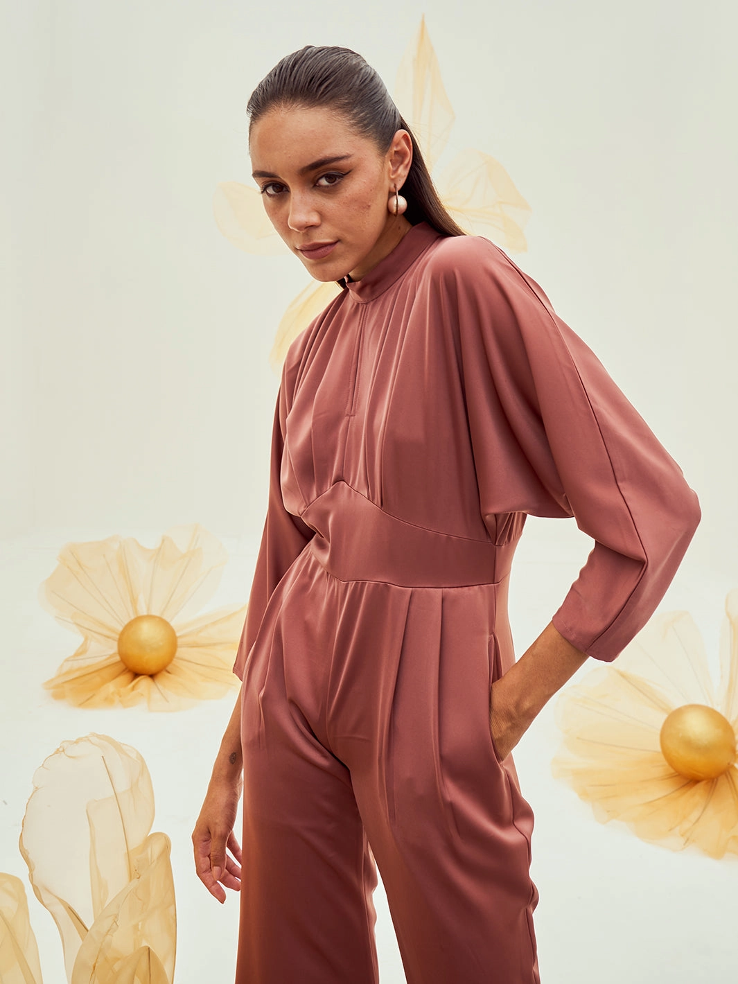 Lush Blush Jumpsuit Form Focus Feather Light