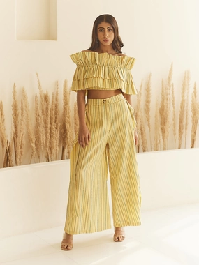 All-day Comfort FlatlockSeam CYPRUS Pant Yellow