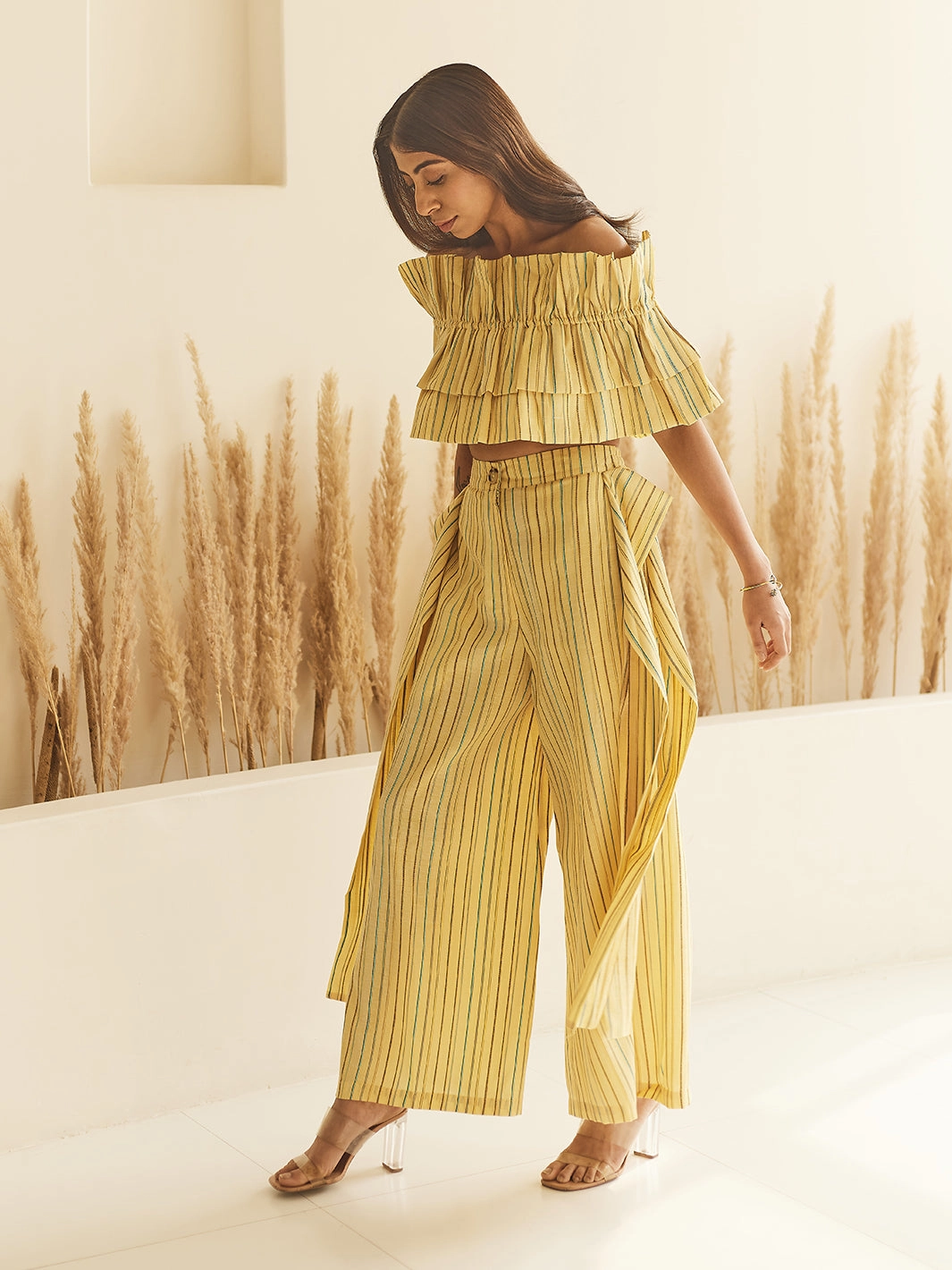 CYPRUS Pant Yellow Invisible-Zip