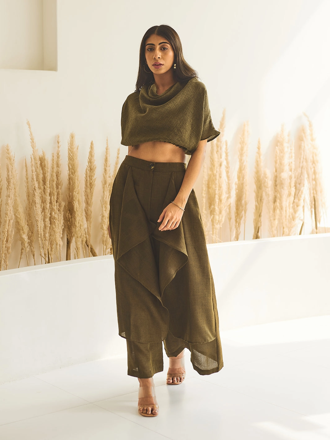 Romance Glow Relaxed Comfort Look Mersin Top Henna