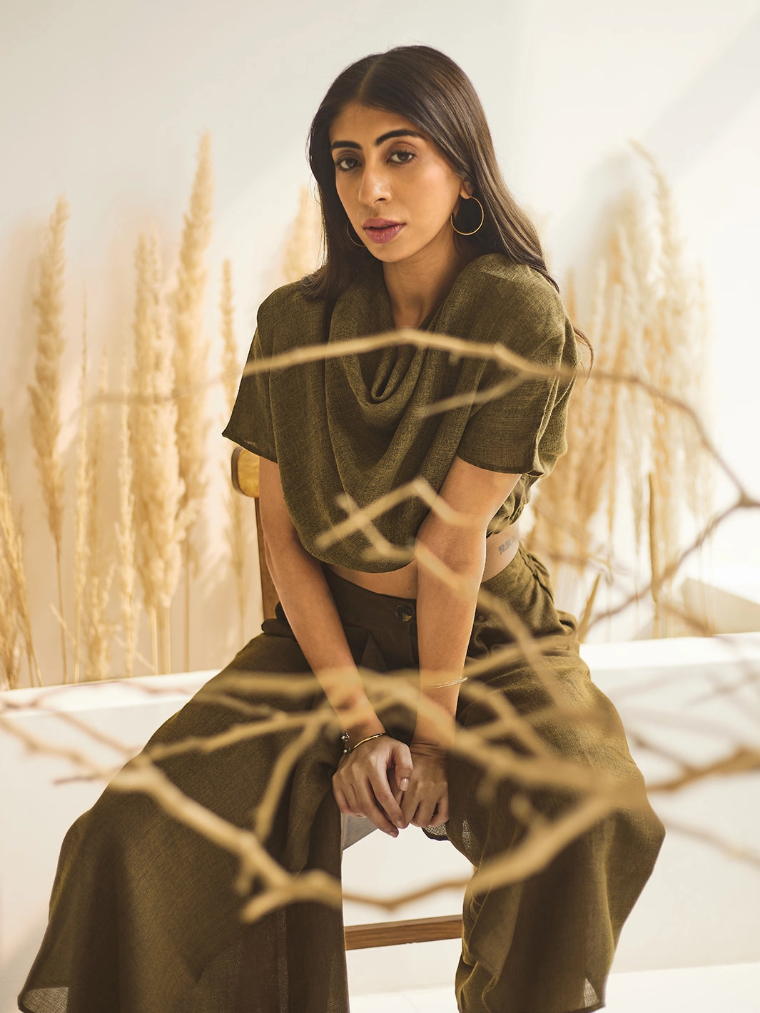 Mersin Top Henna Smooth Edge Bold Simplicity