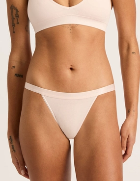 LYOLYTE Hi-Cut Bikini - Powder Pink Versatile staple