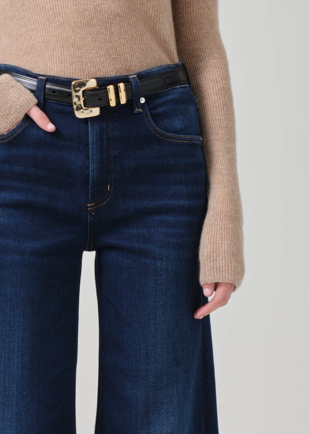 Chic Appearance LYRA WIDE LEG CROP IN LOTUS