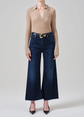 Artist Vibe Comfy LYRA WIDE LEG CROP IN LOTUS