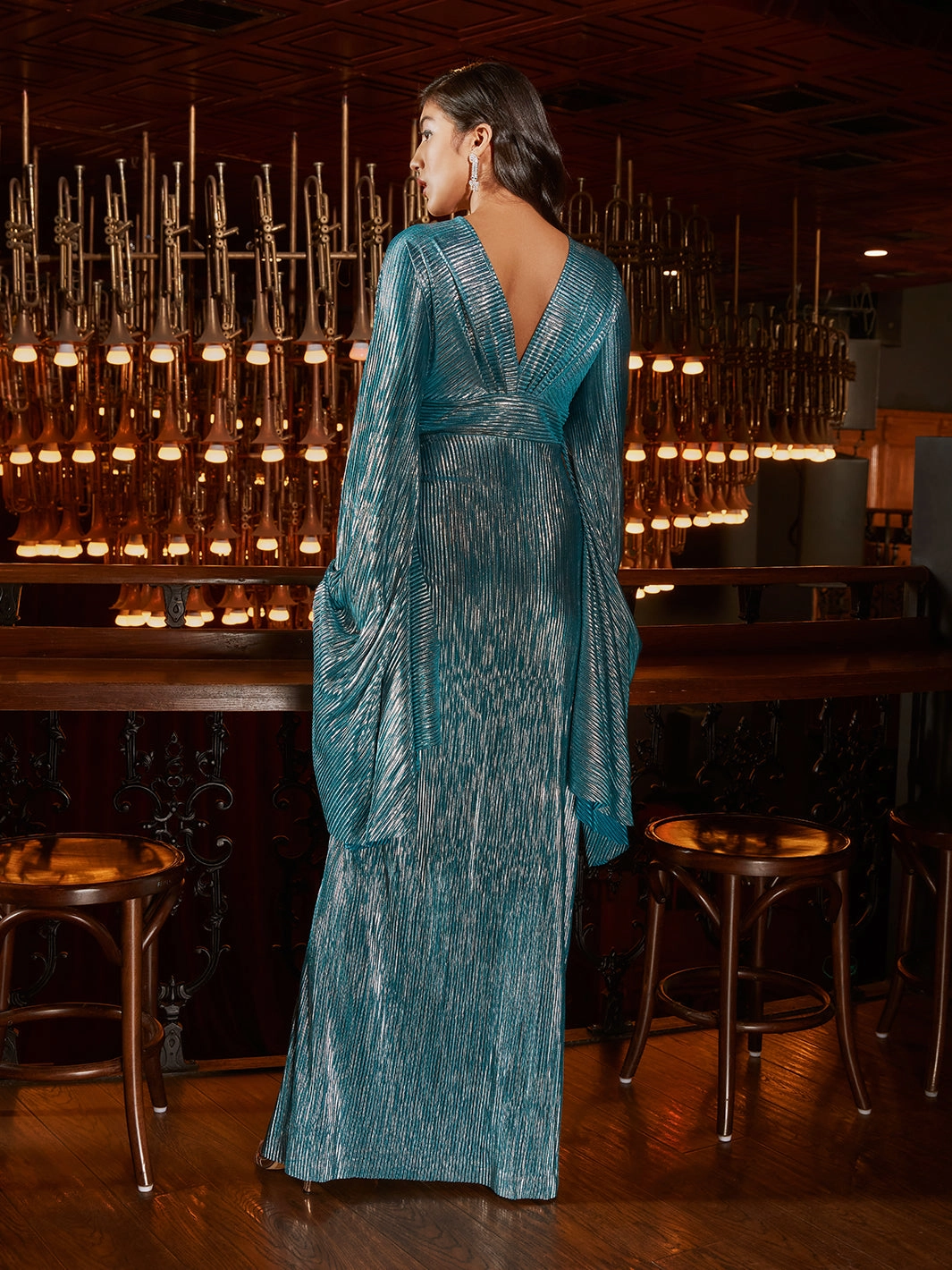 Magaluf Drape Gown Fresh Motion