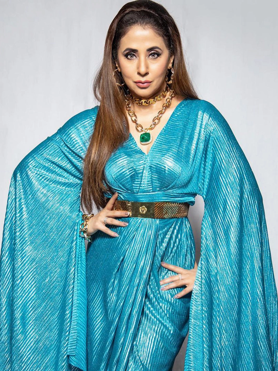 Easy Pairing Magaluf Drape Gown