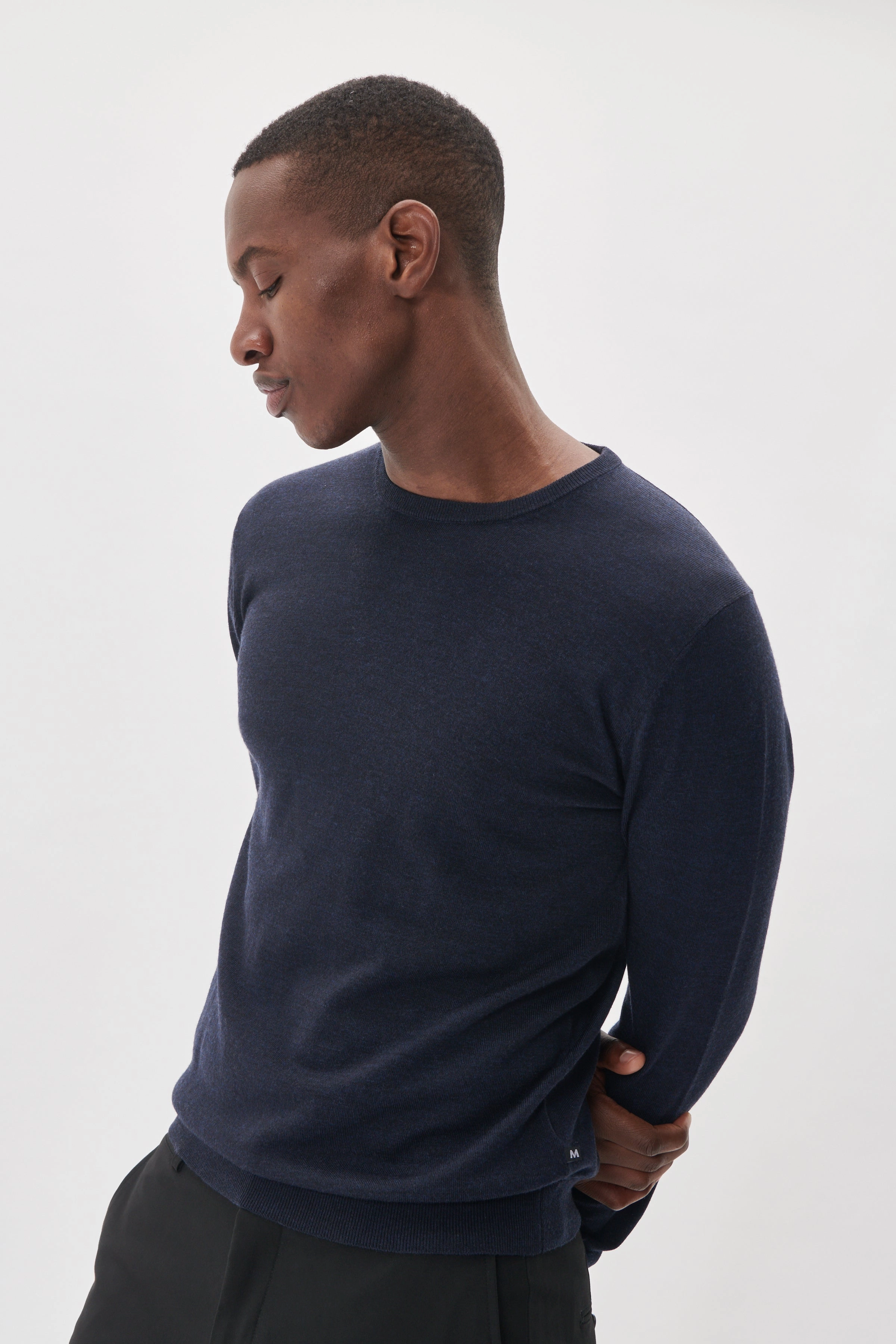 MAGRATE MERINO CREW NECK SWEATER Party Guest