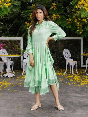 Breathable-Lining Mandalay Cowl Dress