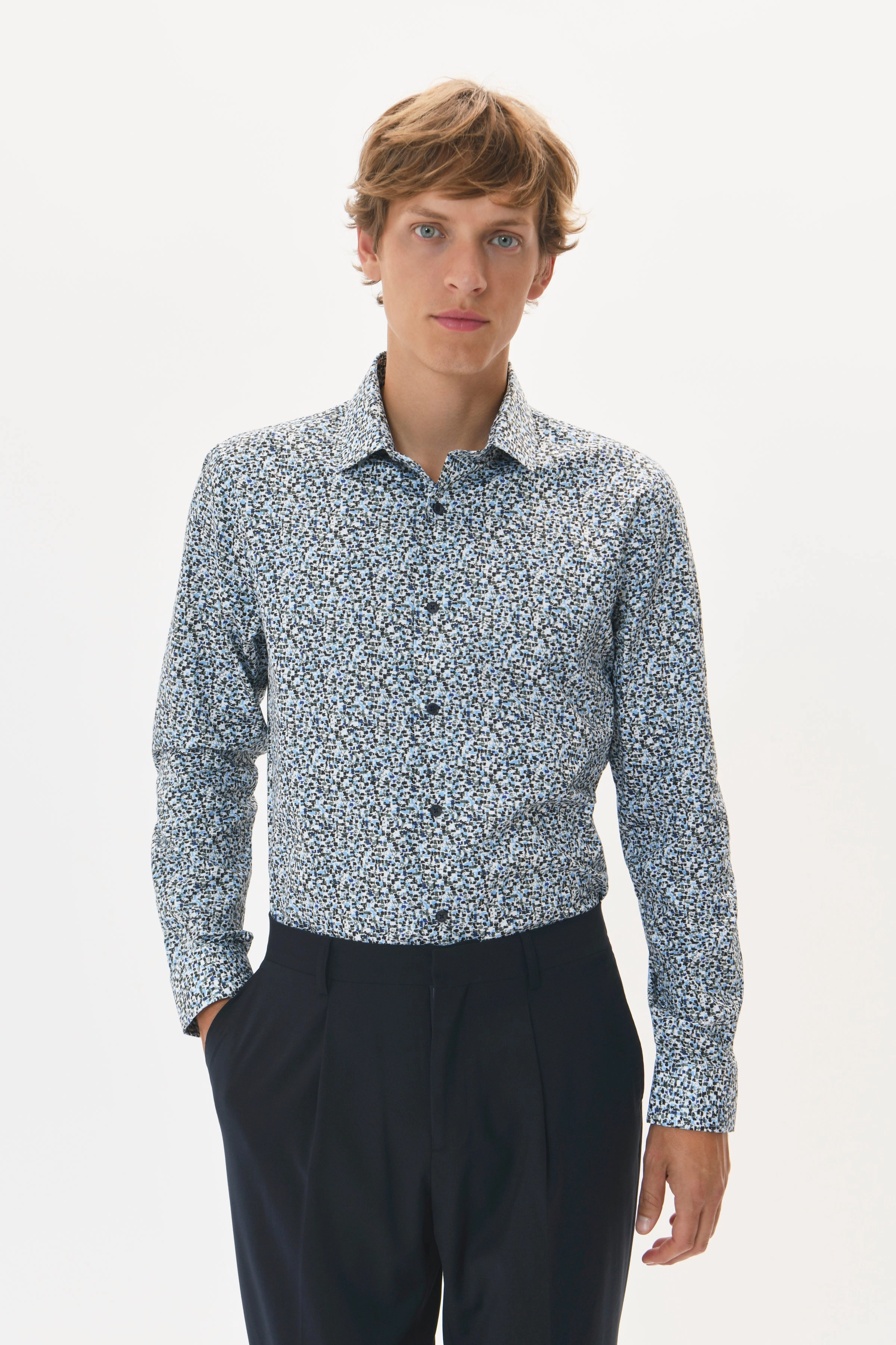 MATROSTOL BE LONG SLEEVE SHIRT Double Layered Hood Assembly