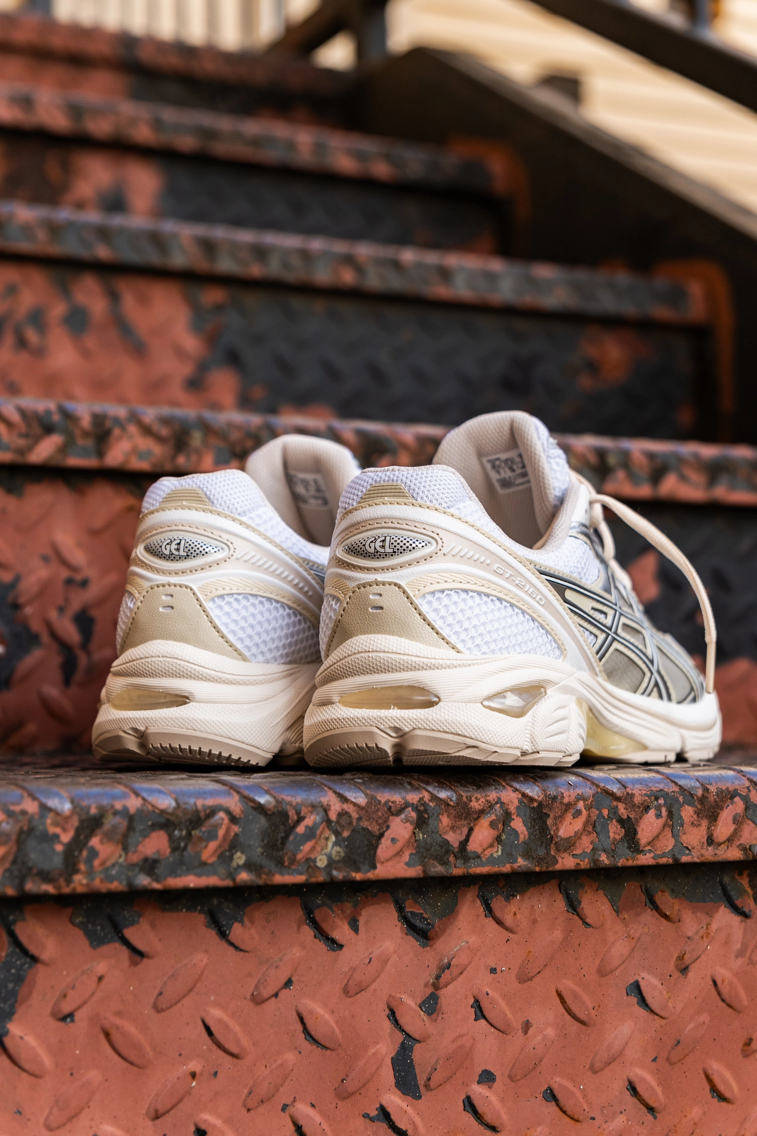 Mens Asics Above The Clouds x GT-2160 (White/Pure Silver) Bonded Seamless