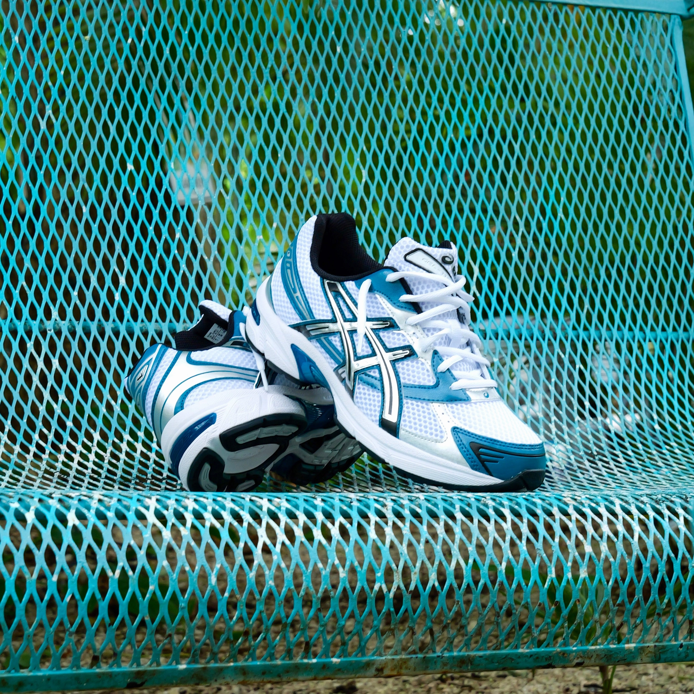 Mens Asics Gel-1130 (White/Restful Teal) Ergo Sole