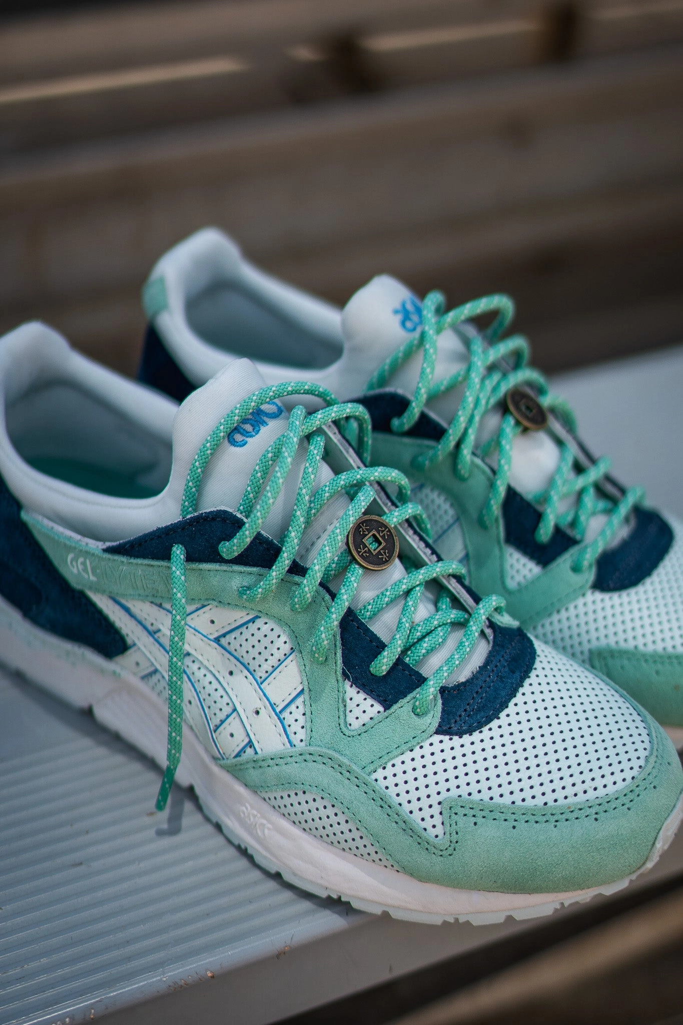 Rubber Toe Guard Mens Asics Gel-Lyte 5 Godai (Soothing Sea/Seafoam)