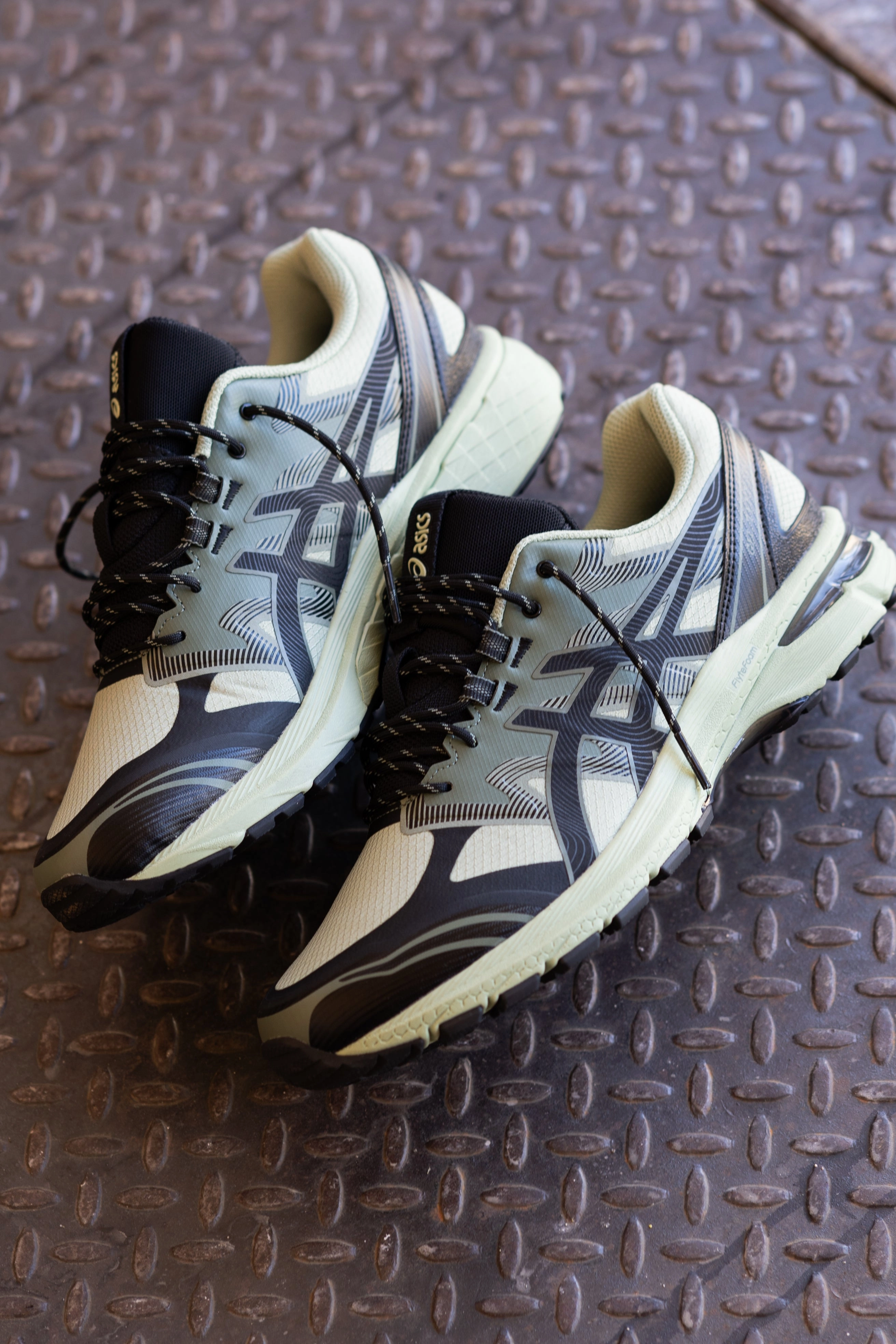 Feet First Adaptive Style Mens Asics Gel-Terrain (Dark Jade/Black) - 1203A342-300