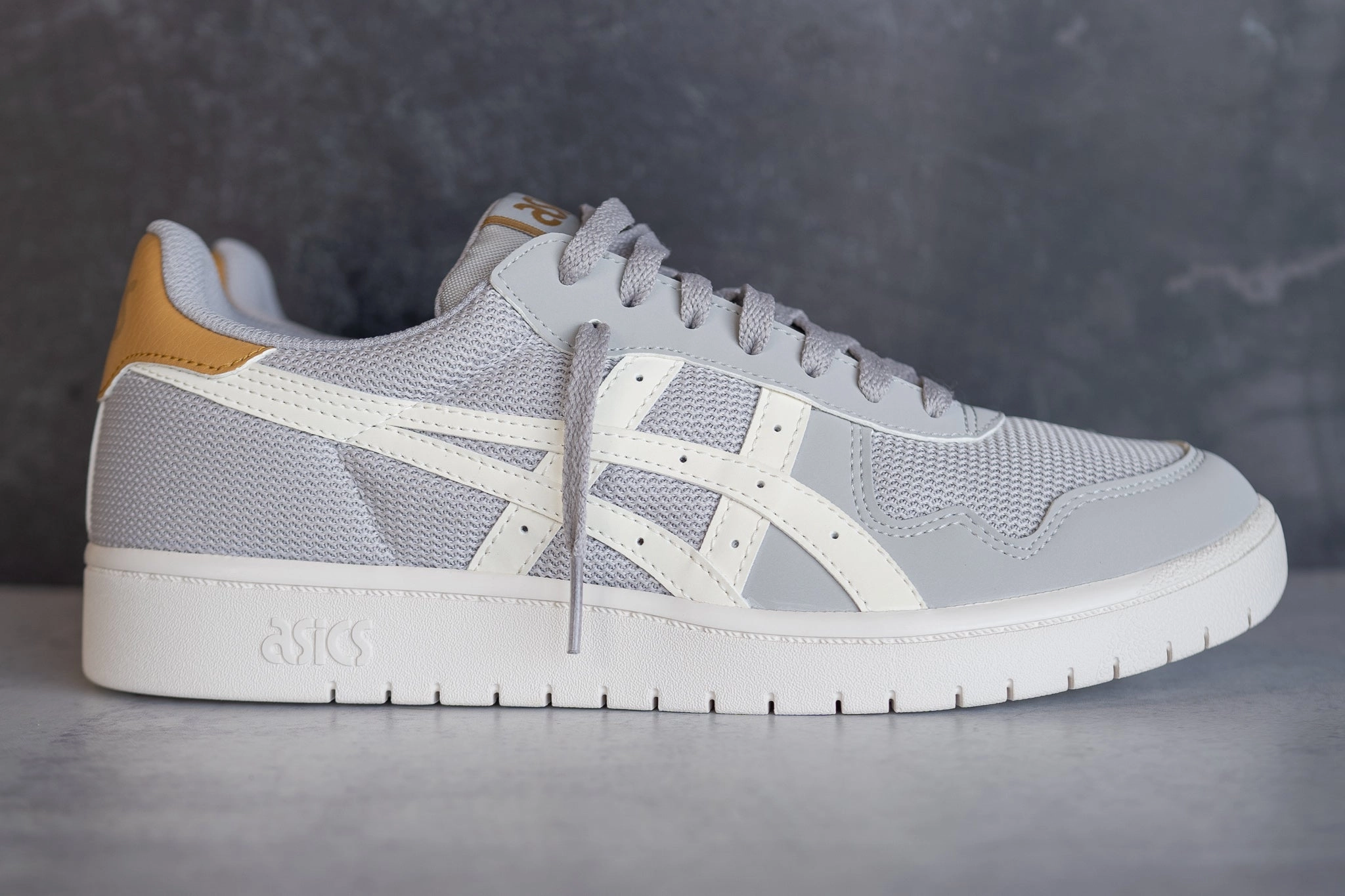 Mens Asics Japan S (Oyster Grey/Birch) Functional Fit