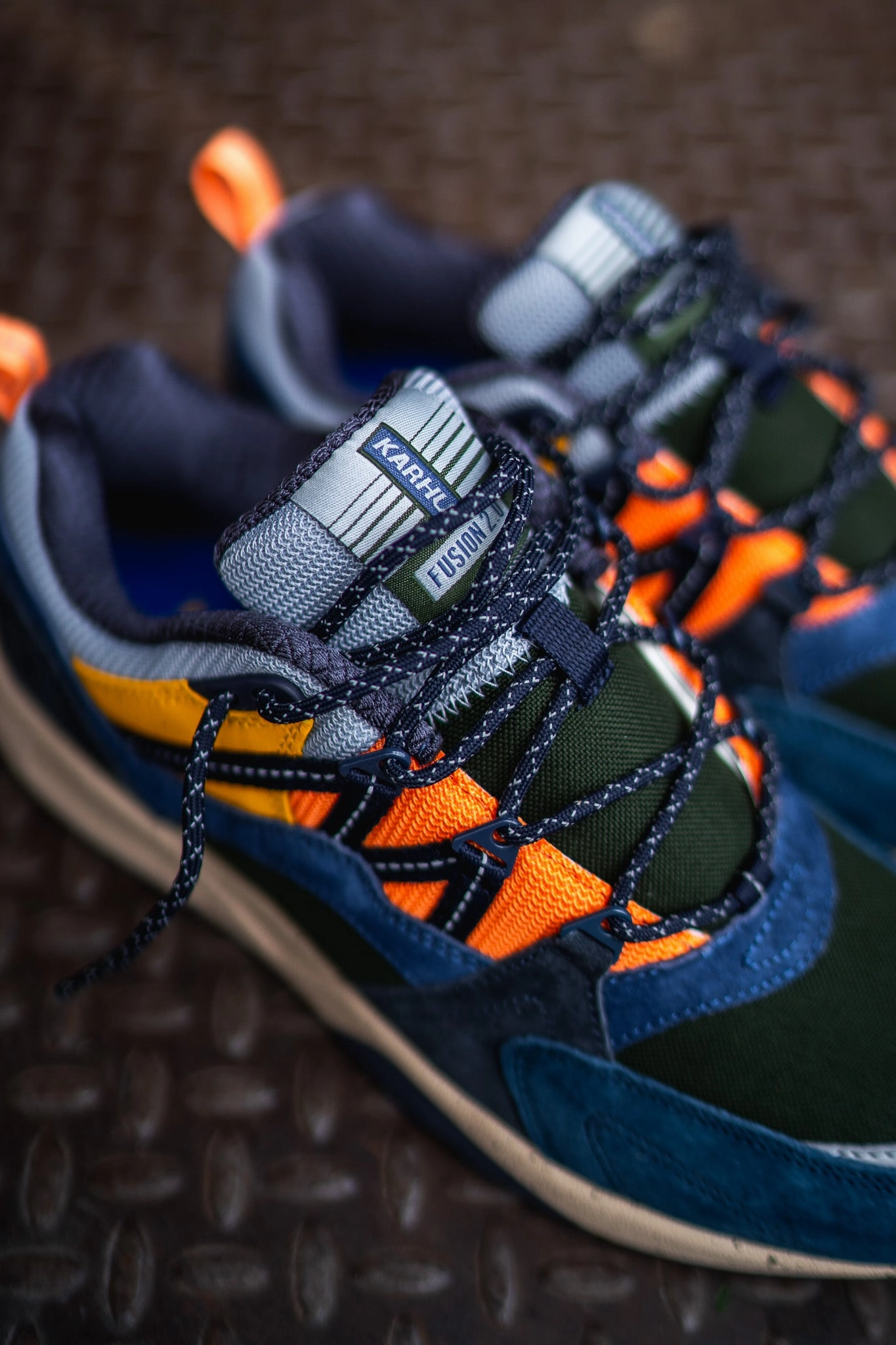 Mens Karhu Fusion 2.0 (True Navy/Night Sky) Outdoor Fit Signature comfort