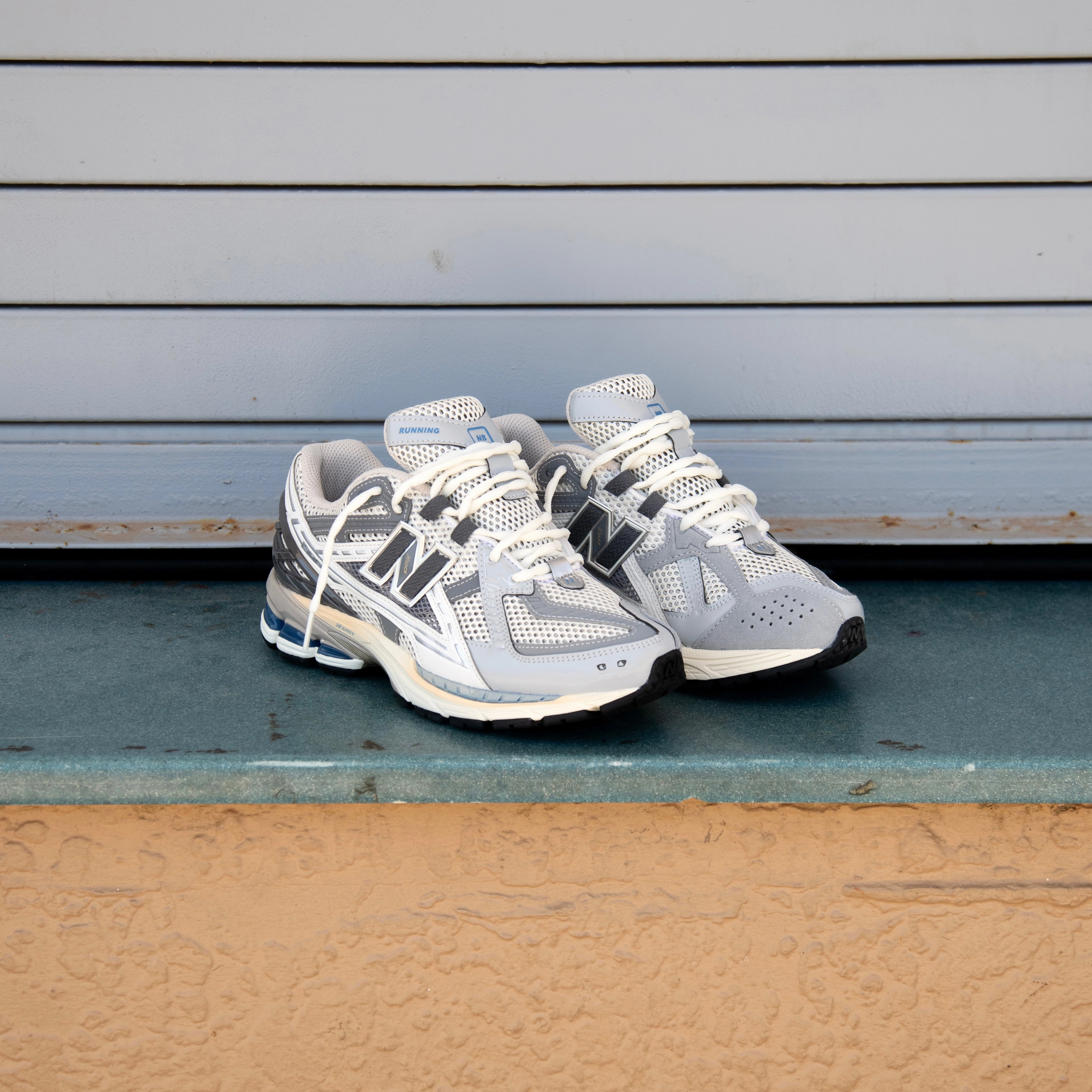 Laser Cut Ventilation Running Compatible Mens New Balance 1906 Utility (Cool Grey) - U1906NA