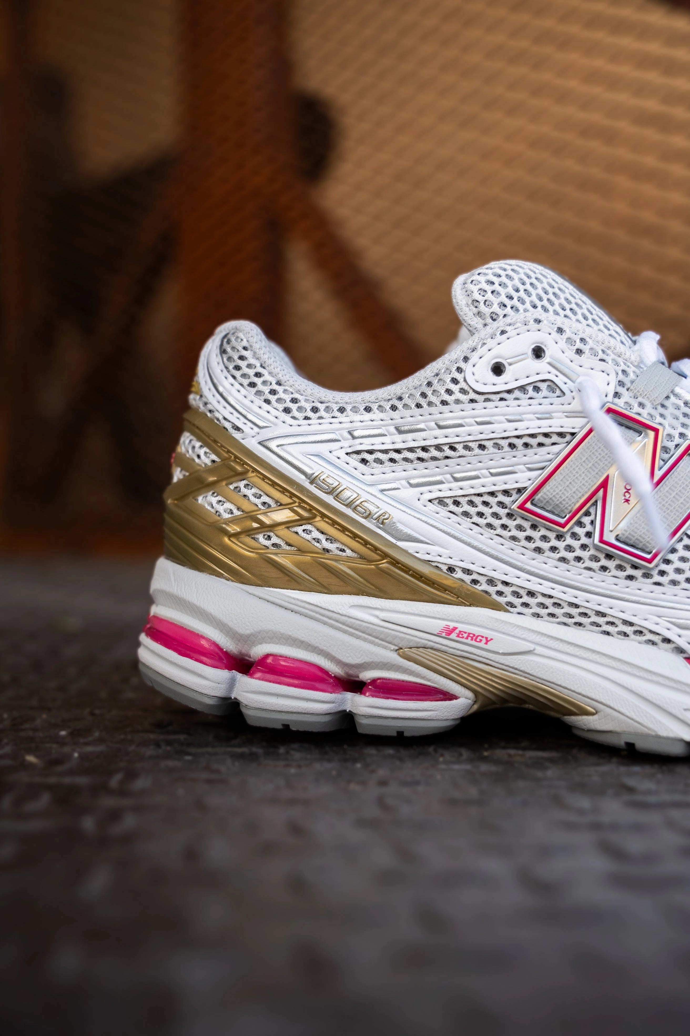 Upgraded flexibility Mens New Balance 1906R (Silver Metallic Dragon Berry) - U1906RCH