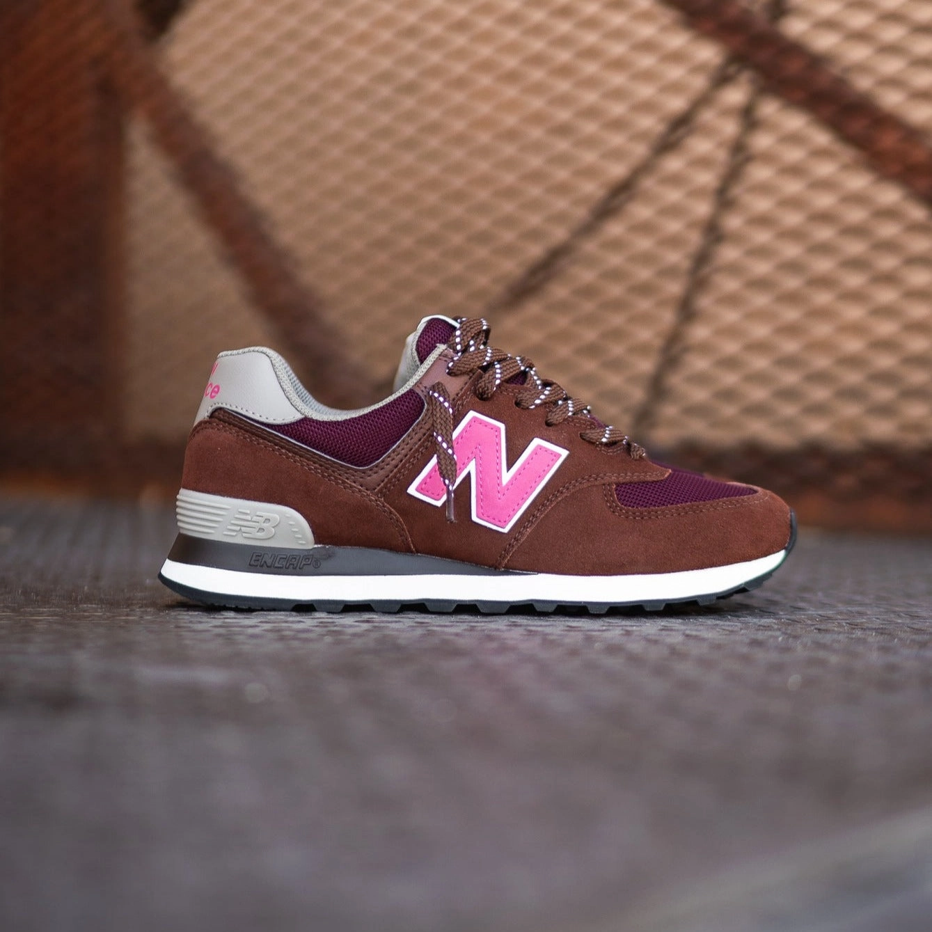 Daily Walk Casual Appeal Mens New Balance 574 (Berries N Oats) - U574GR2