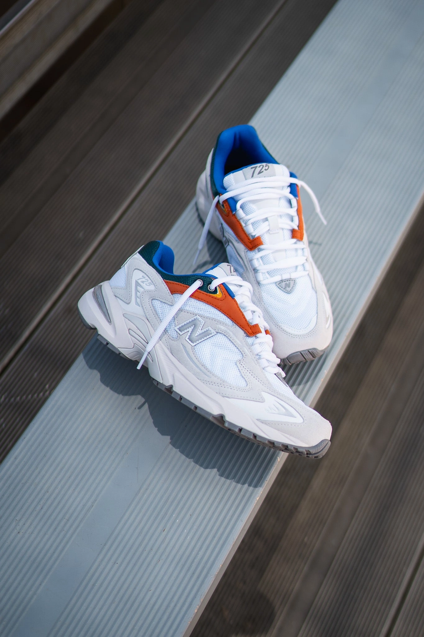 Mens New Balance 725V1 (Grey/Orange) - ML725AP Ready Motion