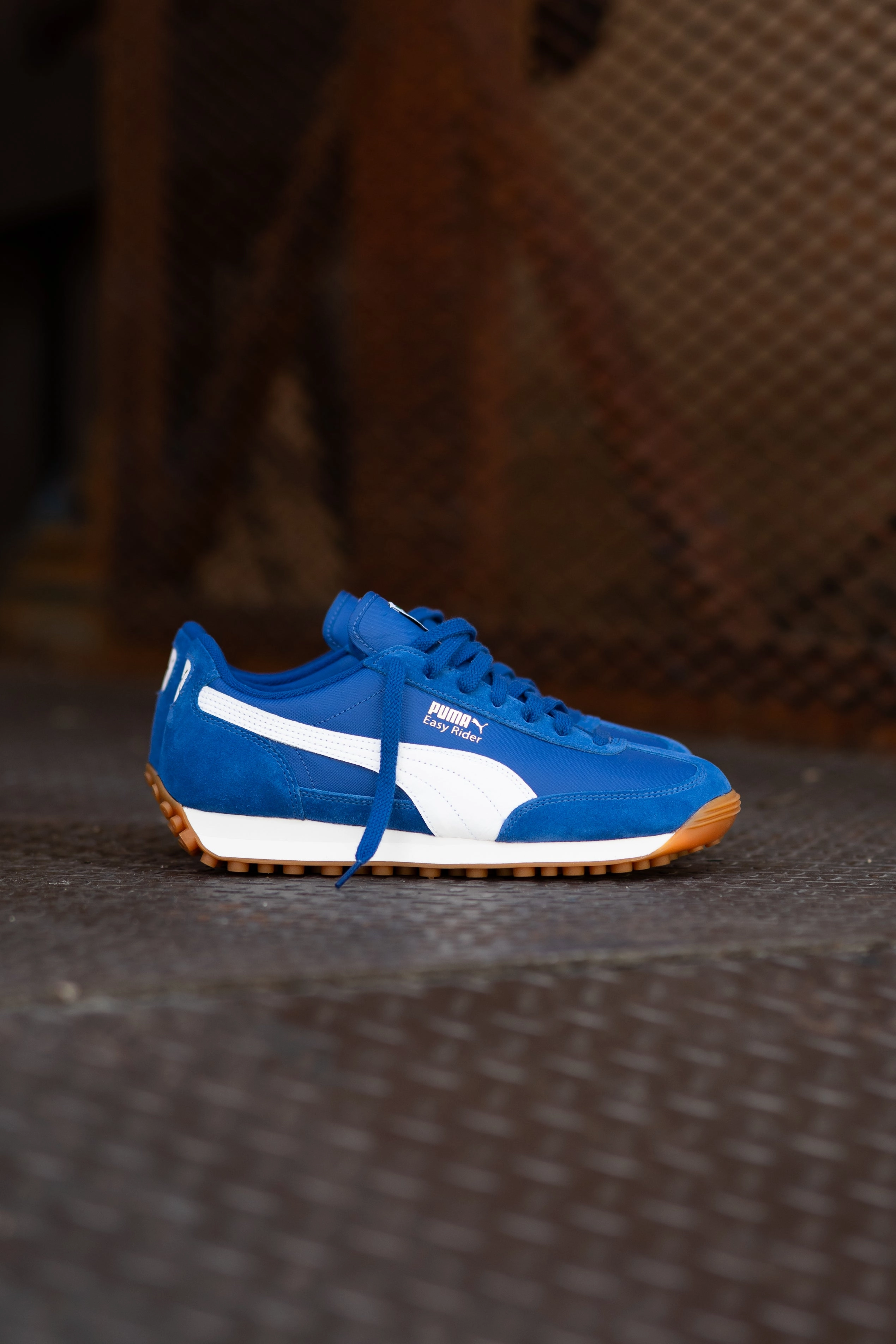Mens Puma Easy Rider Vintage (Clyde Royal/ Puma White) Neutral Colorway