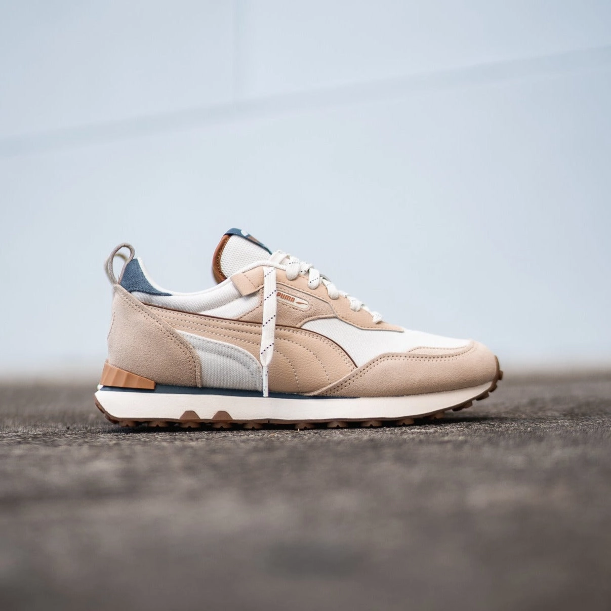 Mens Puma Rider Future Vintage Safari (Light Sand) Movement Comfort