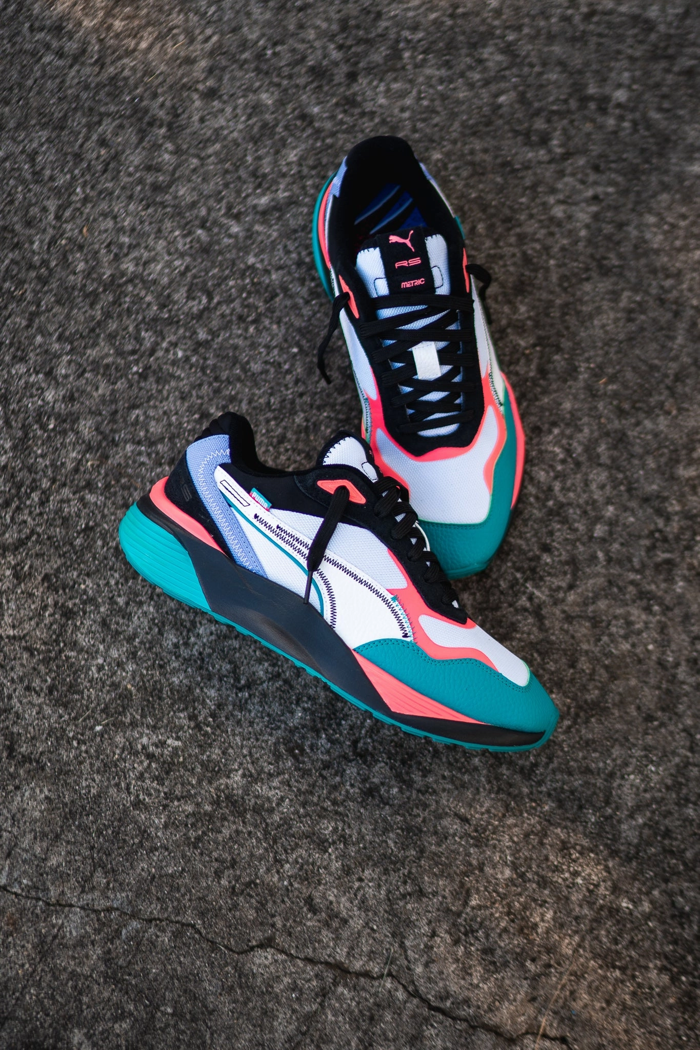 Mens Puma RS-Metric FD (South Beach) Fashionable Style Dynamic Heel Cup