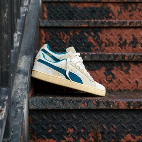 Mens Puma Suede - Underdogs (Ocean Tropic) Breathable Tongue Construction Urban Trends
