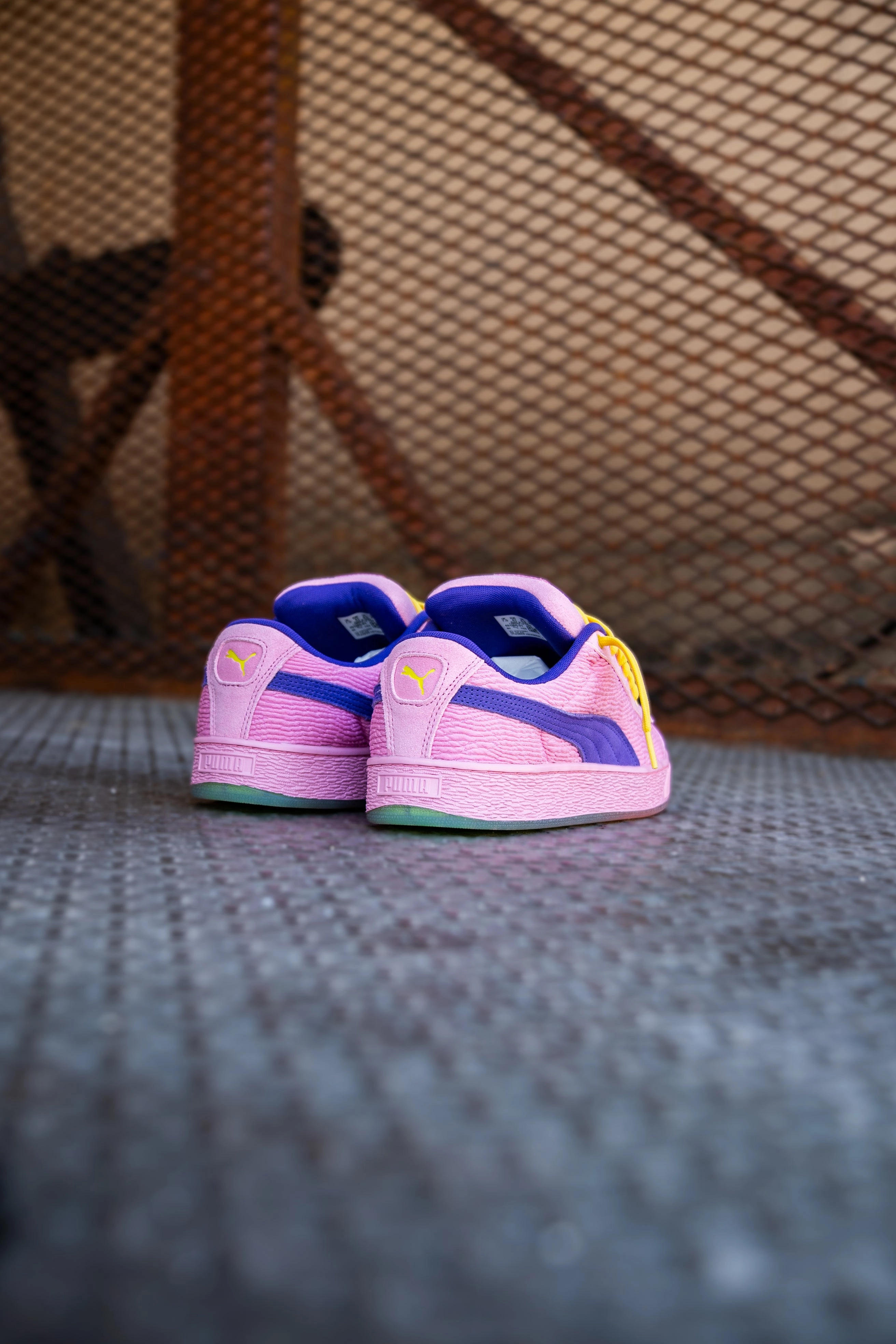 Daily Wear Mens Puma Suede XL Teenage Mutant Ninja Turtles (Mauved Out/Team Violet)