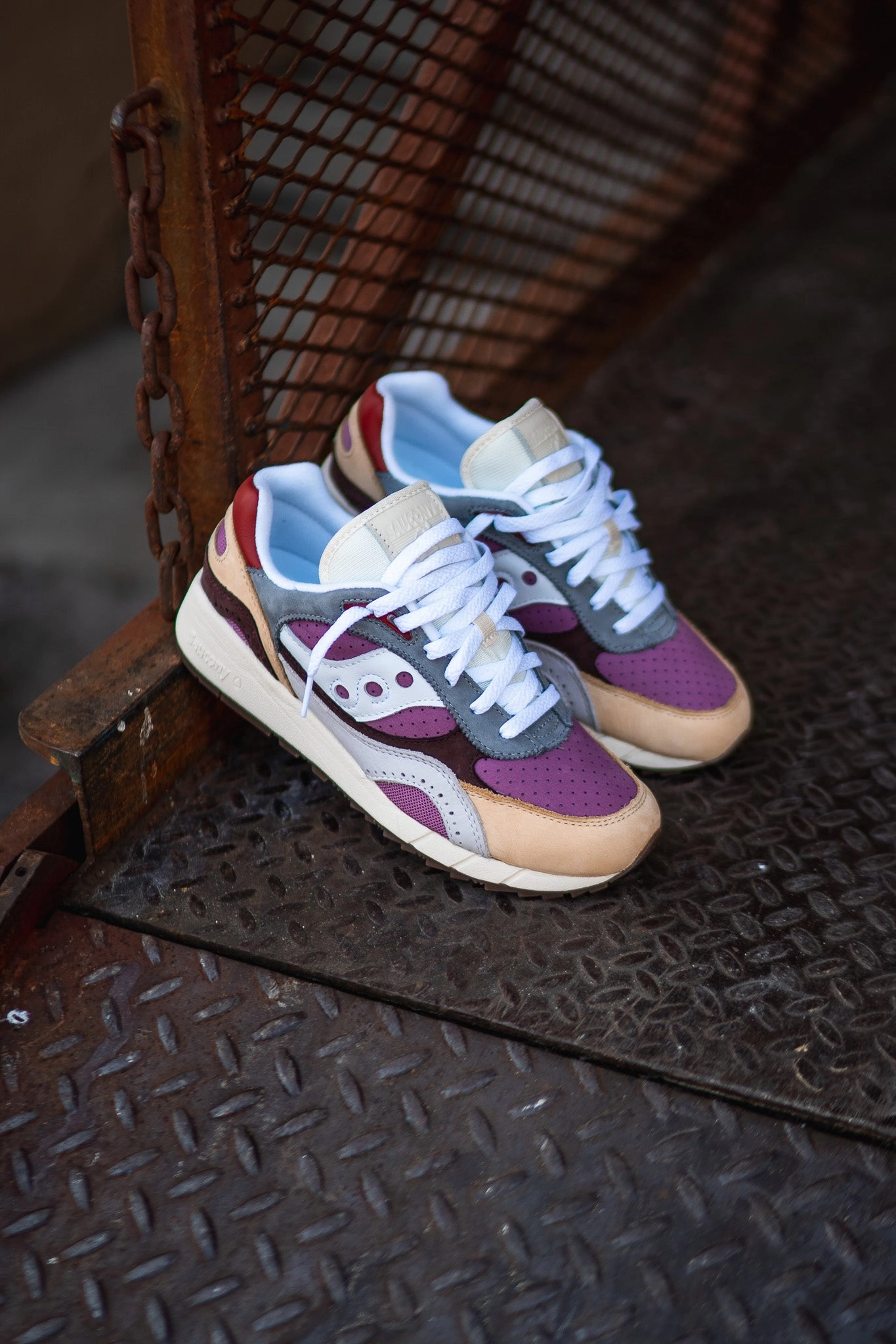 Mens Shadow 6000 Premium (Purple/Multi) - S70816-3 Impact Diffusing Heel Dynamic Traction Outsoles