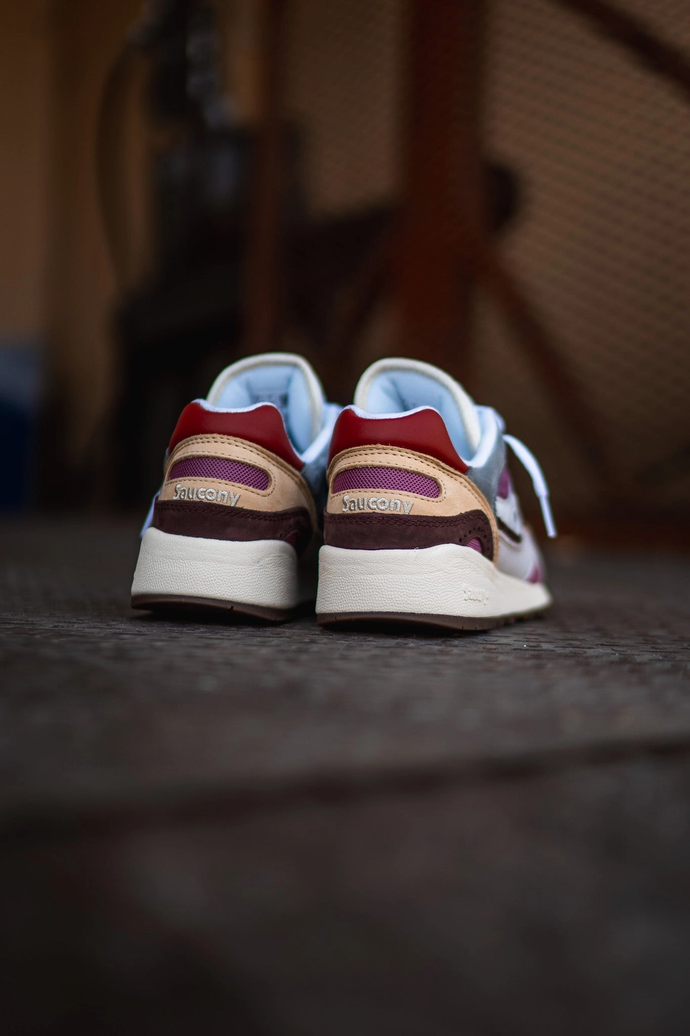 Supportive Heel Counter Mens Shadow 6000 Premium (Purple/Multi) - S70816-3