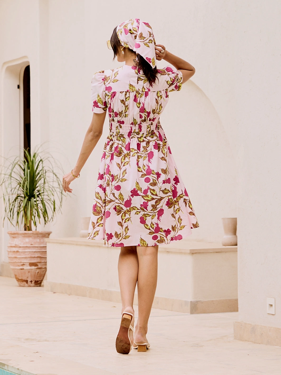 Silky texture Soft And Comfortable Merida Short Dress