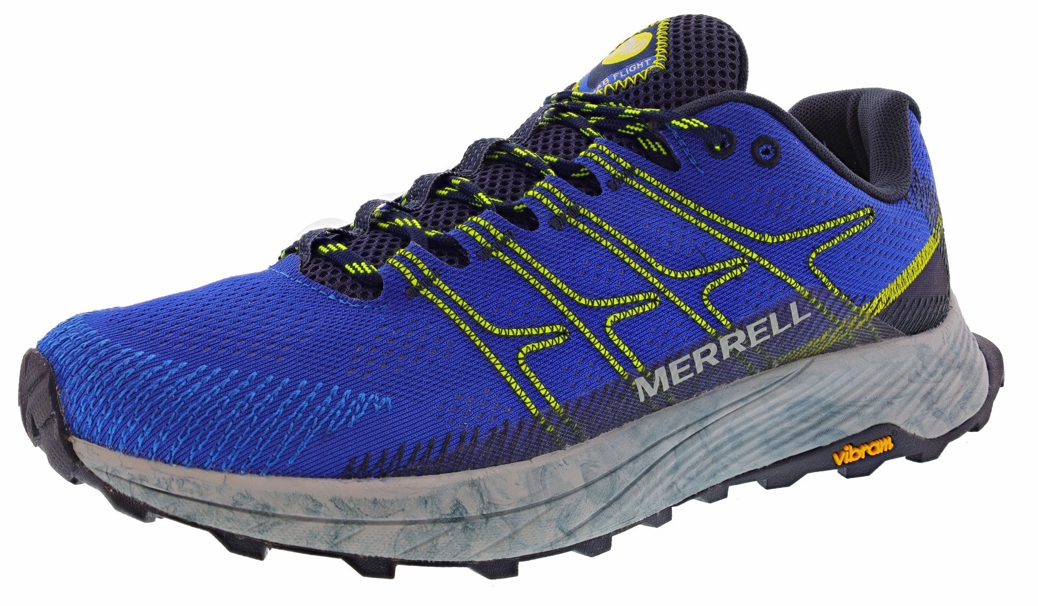 Leather Quality running footgear Merrell Men's Moab Flight Cushioned Trail Hiking Running Shoes