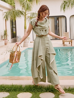 Cozy Wear Work Favorite Mersin Novo Layered Pants