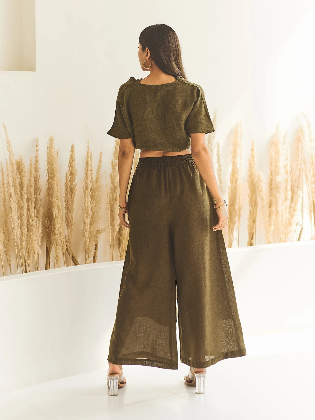 Mersin Pant Henna Lounge Vibe Chic Look