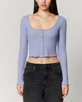 Pure Linen Blend Micro Thermal Cardi