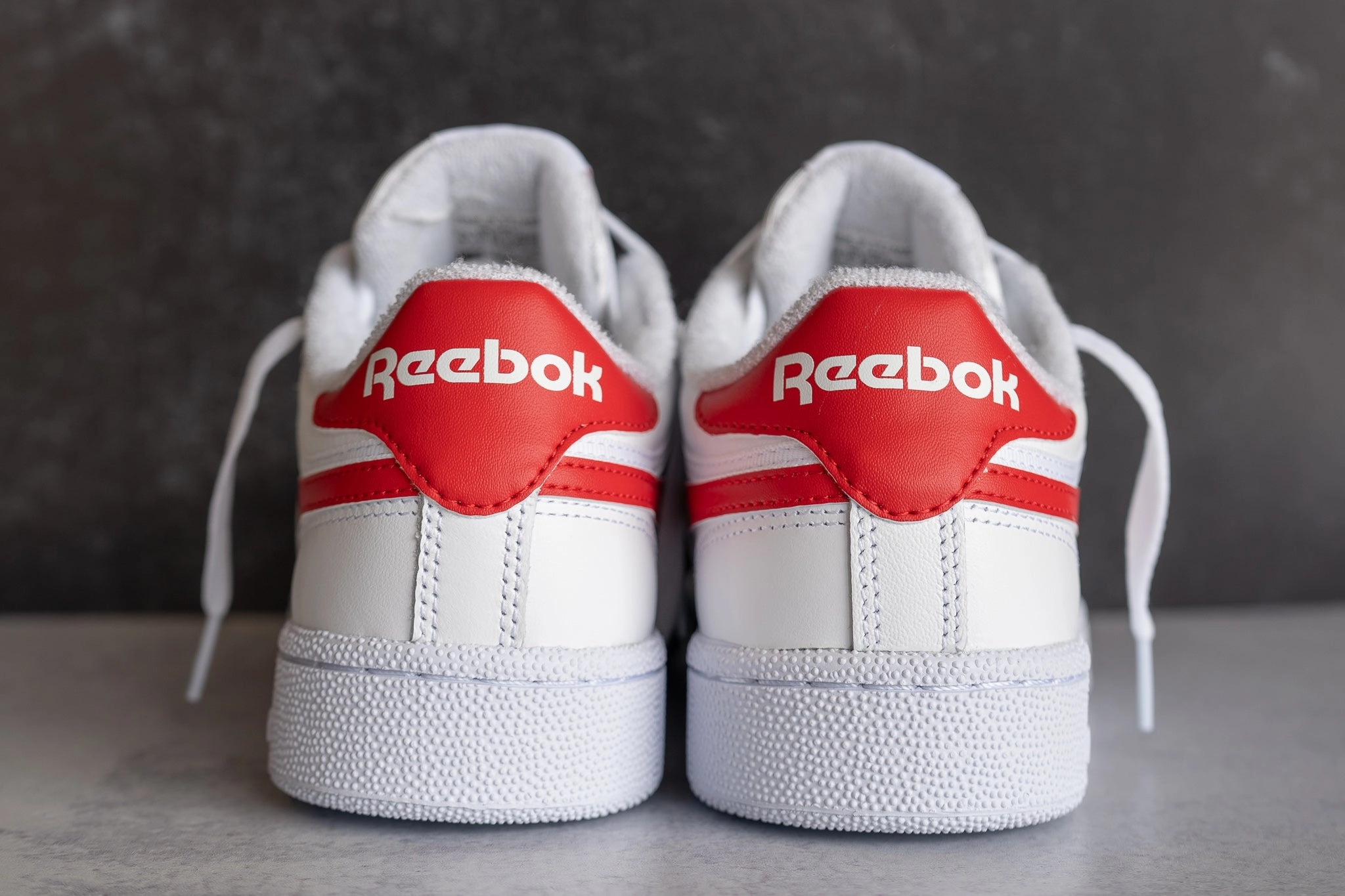 Hyper Compression Foam Reebok Club C Revenge (White/Vector Red)