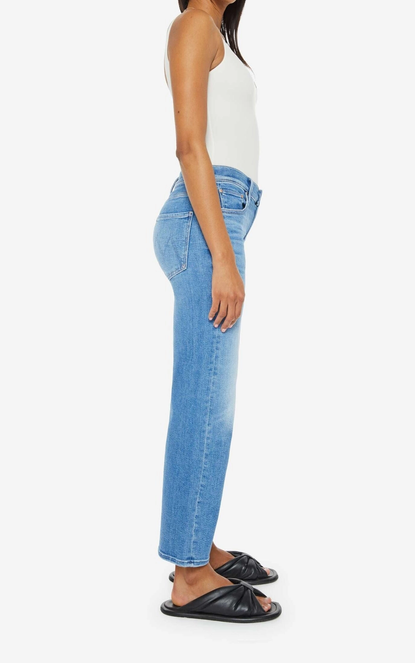 MID RISE RAMBLER ZIP ANKLE IN OUT OF THE BLUE Daily Choice Minimalist Eco Friendly