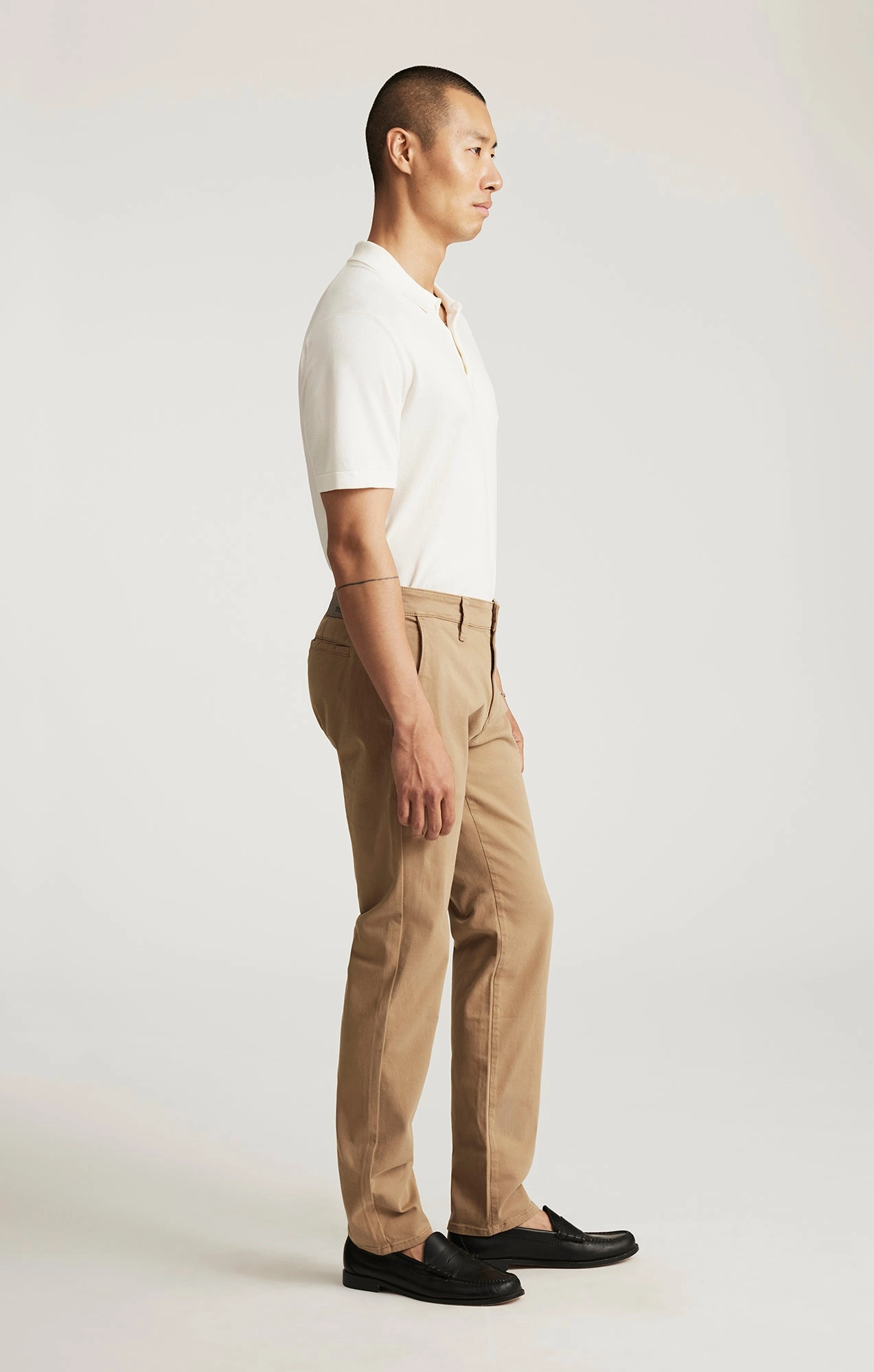 MILTON KHAKI CASUAL TWILL PANT AbrasionResistant LayeredPaneling