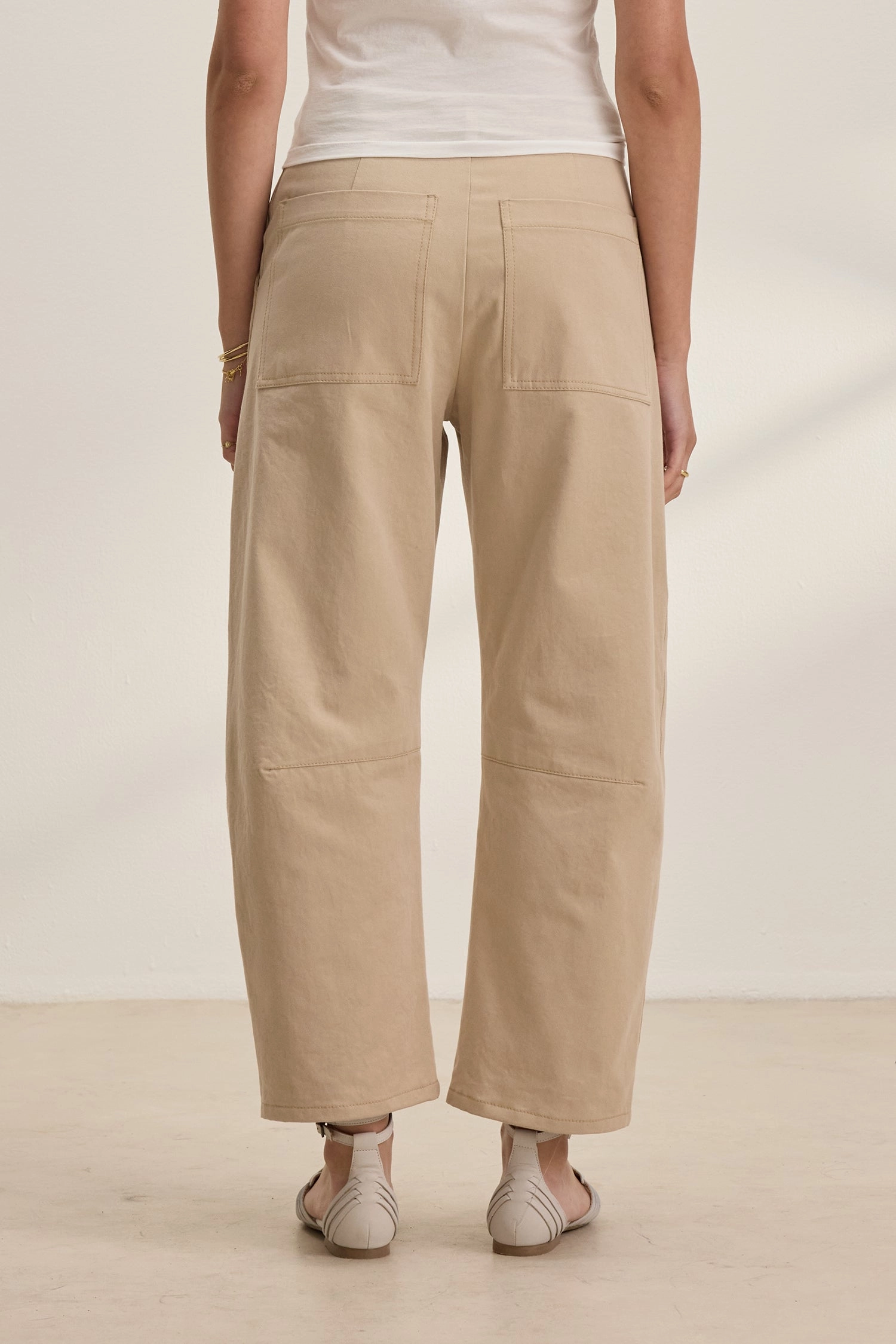 ALEXIS TWILL PANT WITH DARTED KNEE Daily Wear