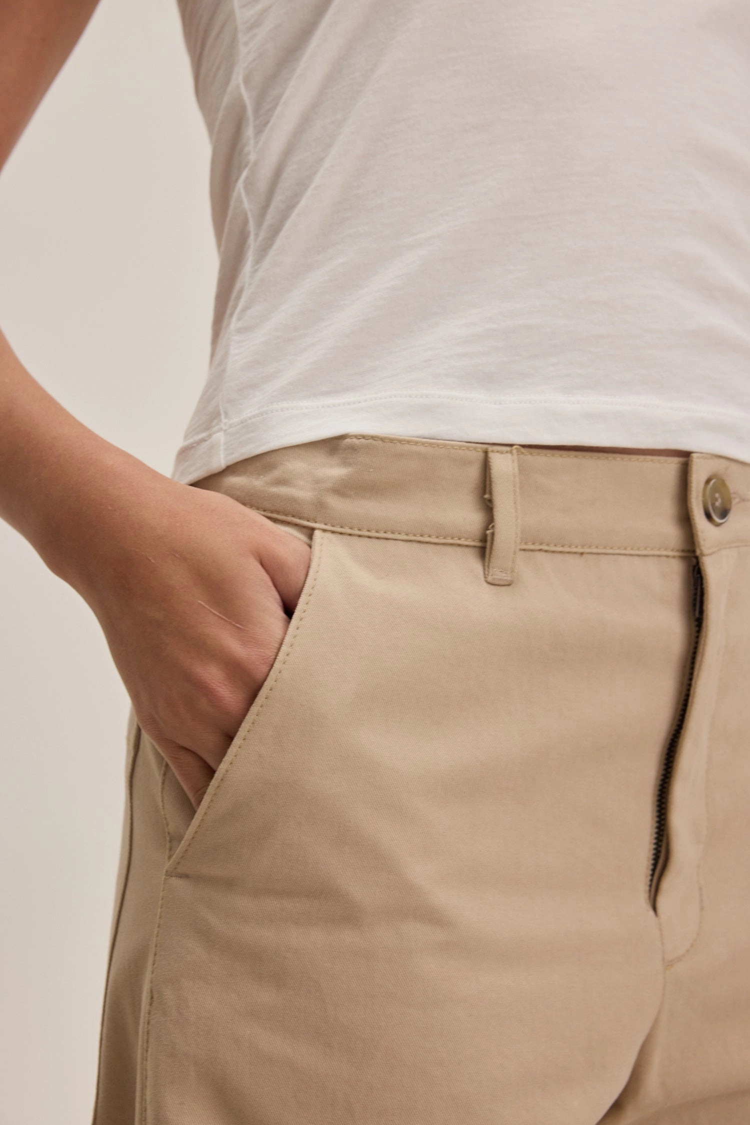 ALEXIS TWILL PANT WITH DARTED KNEE Cozy Dress