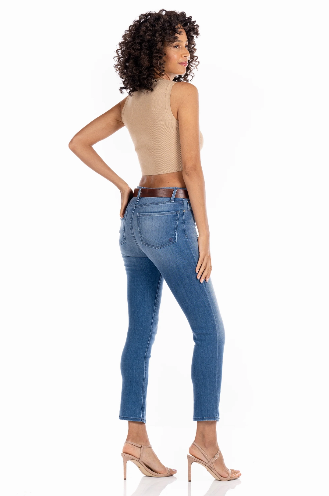 CHER SLIM STRAIGHT IN ST. MARTIN BLUE Smooth Breathable
