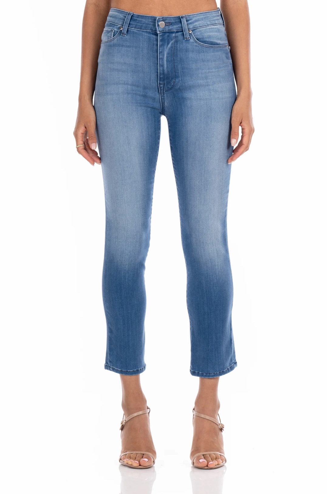 Smooth Loose Versatile CHER SLIM STRAIGHT IN ST. MARTIN BLUE