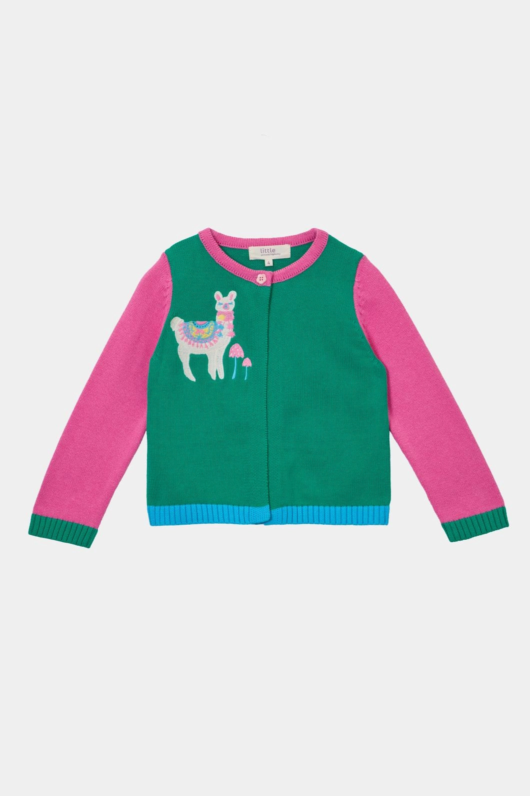 Llama Kids Cardigan Unisex style