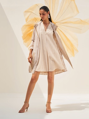 countryside Moroccan dress and jacket