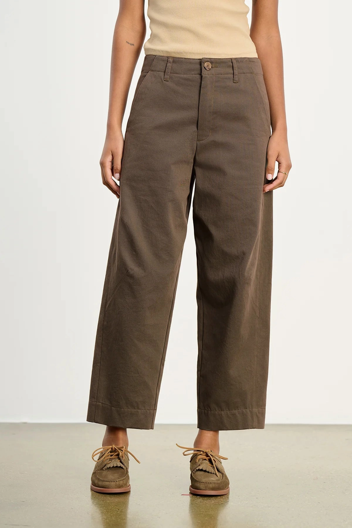 FlexibleCollar DARIA SANDED TWILL PANT