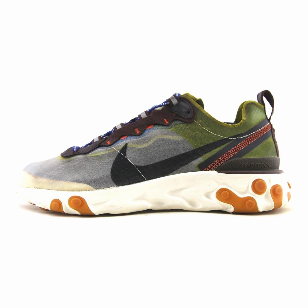 NIKE REACT ELEMENT 87 breathable mesh shoe aspect promote healthy running
